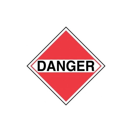 Accuform TDG PLACARD DANGER 273MM x 273MM 10 TCP951FV50 TCP951FV50